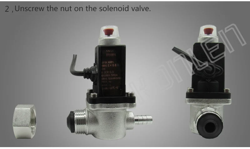 Gas detector with Solenoid valve for home cylinder 06