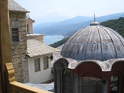 Stavronikita interior and Athos peak Aug2006.jpg