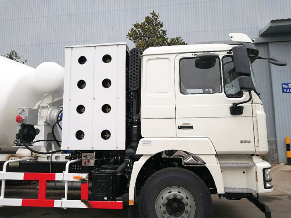 12m3 concrete mixing truck