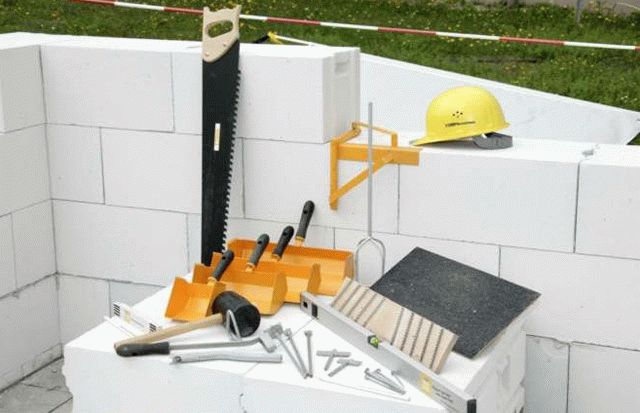 Отделка бани из газобетона внутри помещения