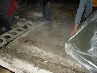 Сушка бетона после заливки