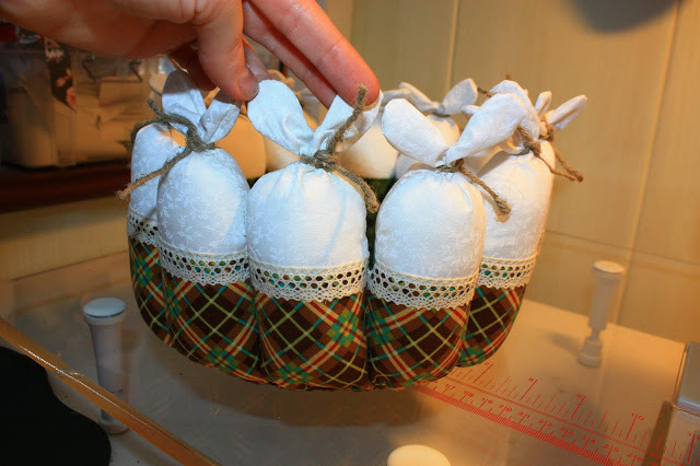 Пасхальная корзинка с зайцами, фото № 27