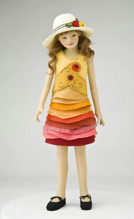 Чудесные куклы из фетра художника-кукольника Мэгги Иаконо из США., фото № 24