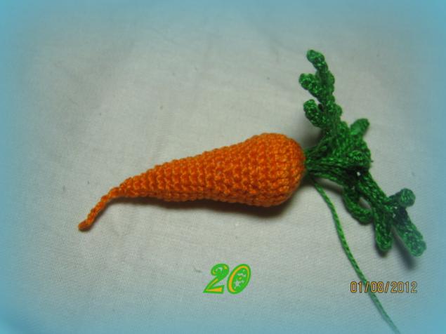 Мастер-класс: вязаная морковка, фото № 20