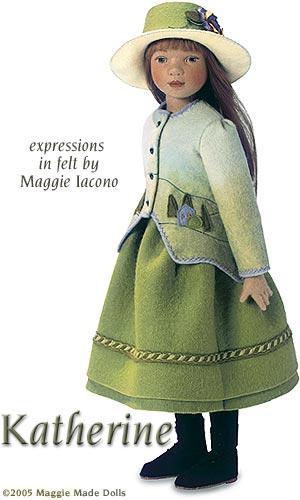 Чудесные куклы из фетра художника-кукольника Мэгги Иаконо из США., фото № 13
