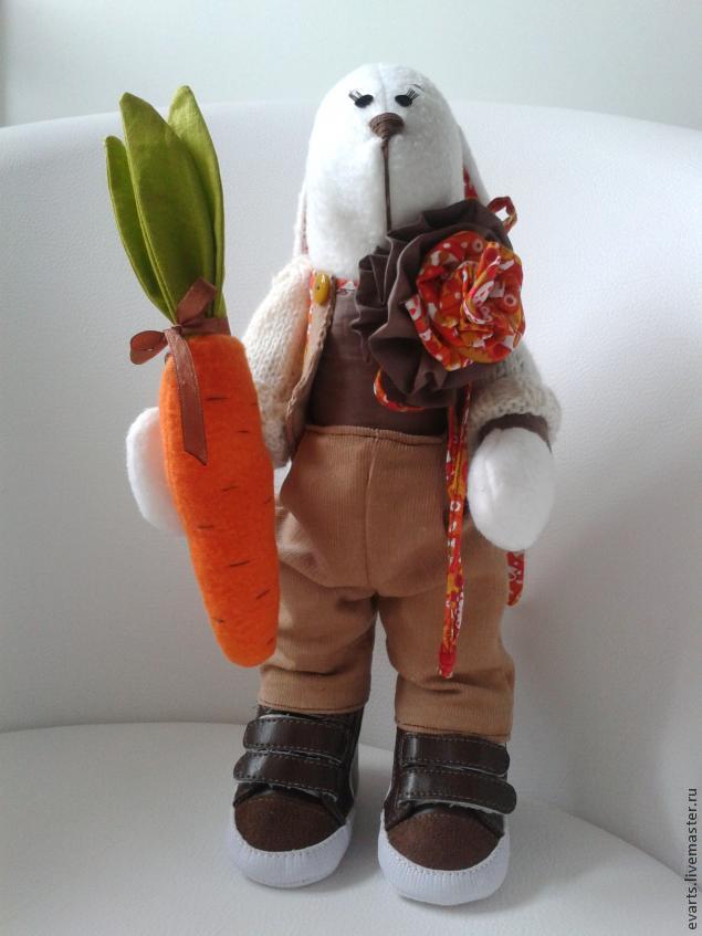 Шьем морковь для зайца, фото № 6