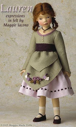 Чудесные куклы из фетра художника-кукольника Мэгги Иаконо из США., фото № 14