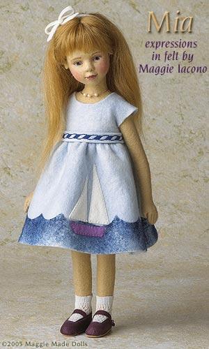 Чудесные куклы из фетра художника-кукольника Мэгги Иаконо из США., фото № 82