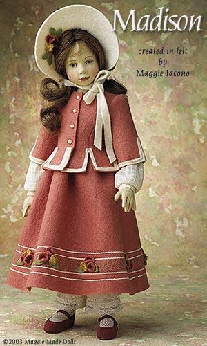 Чудесные куклы из фетра художника-кукольника Мэгги Иаконо из США., фото № 68