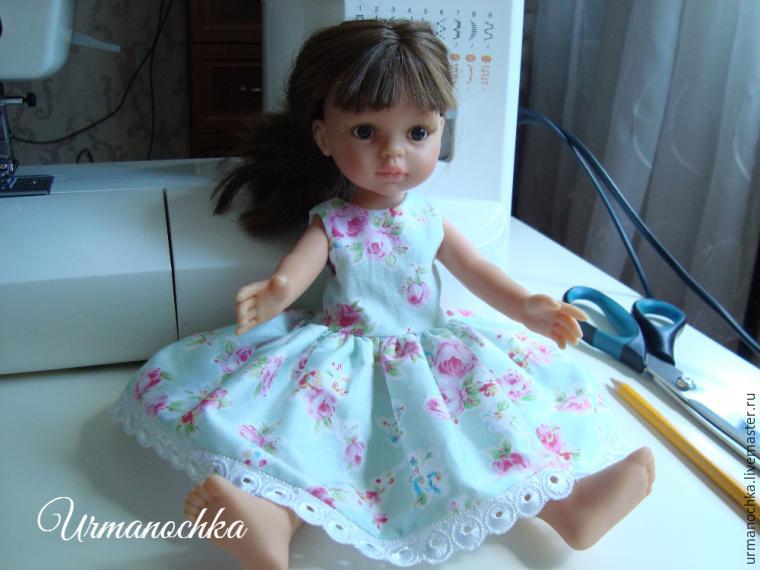 Подробный мастер-класс: шьем очаровательное платье для куклы, фото № 23