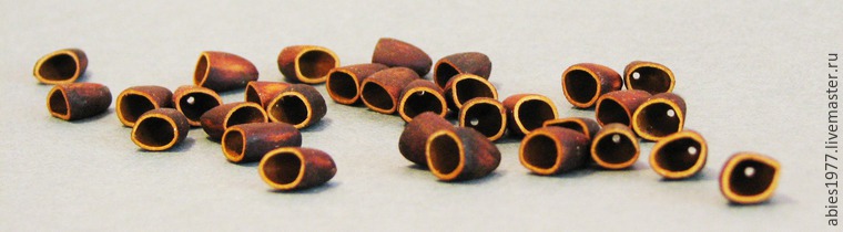 Этнобусины из кедровых орешков, фото № 4 Этнобусины из кедровых орешков, фото № 4