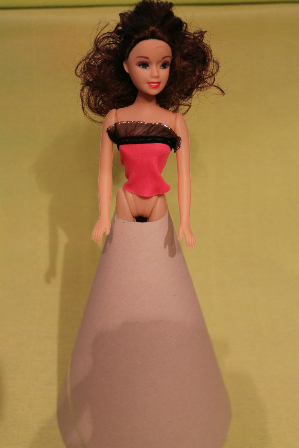 Мастер-класс: делаем платье с конфетами для куклы, фото № 3