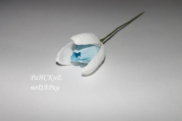 Новогодняя корзинка с подснежниками и конфетами, фото № 18
