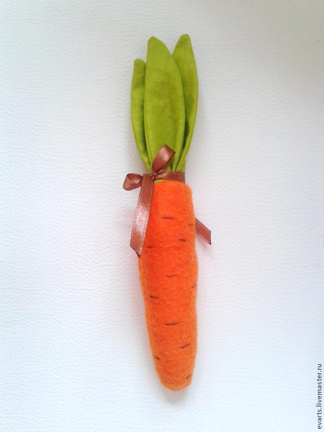 Шьем морковь для зайца, фото № 5