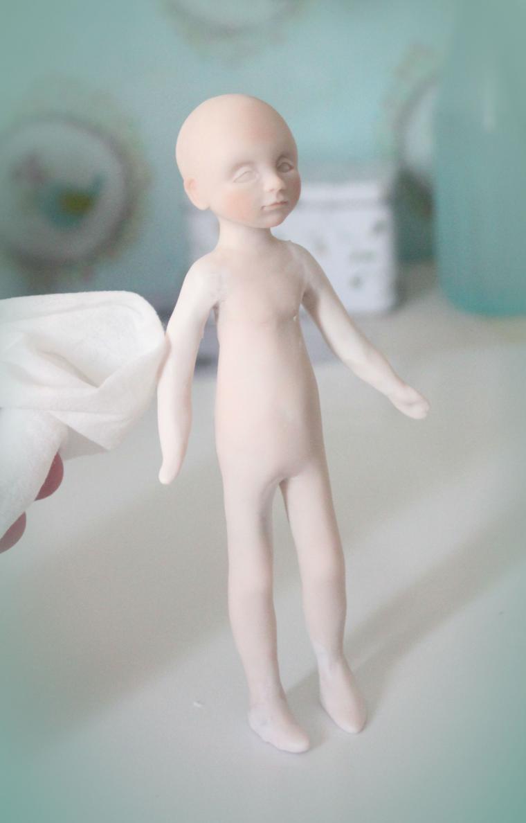 Создаем чудесную куколку из полимерной глины, фото № 19