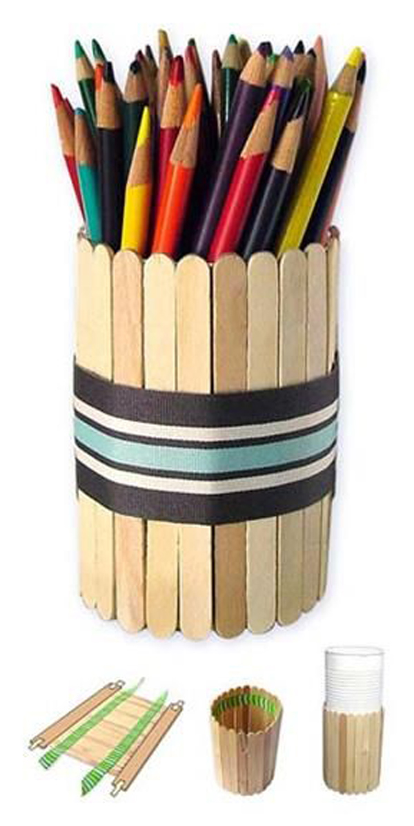 Оригинальные карандашницы для дома и офиса, фото № 28