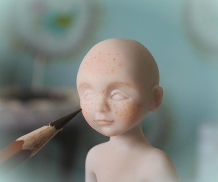 Создаем чудесную куколку из полимерной глины, фото № 24
