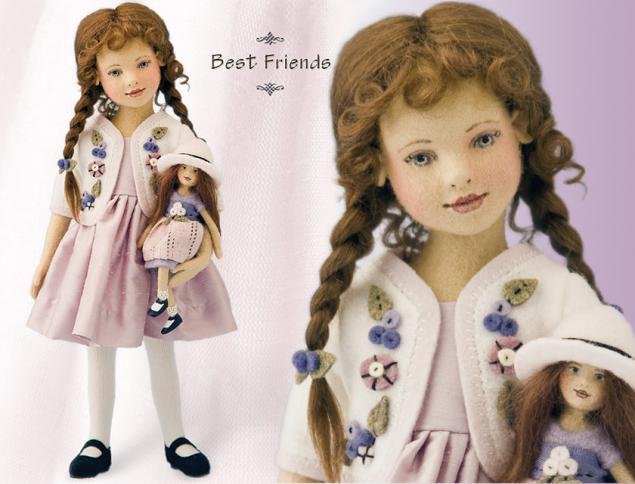 Чудесные куклы из фетра художника-кукольника Мэгги Иаконо из США., фото № 35