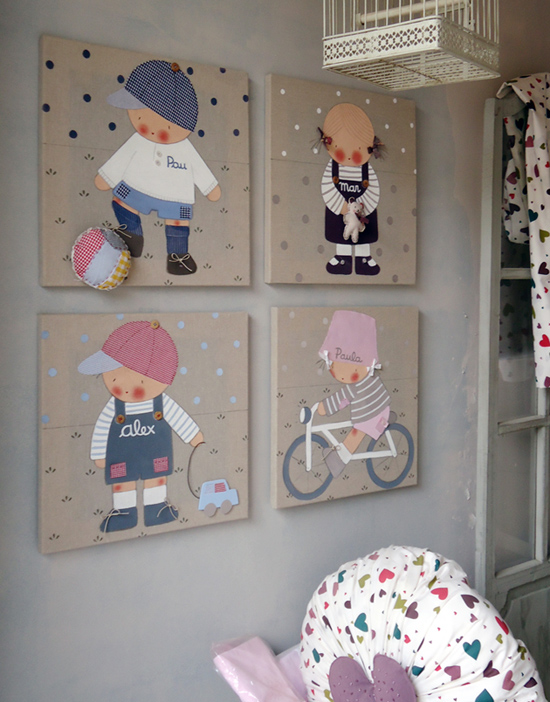 Идеи декора стен в детской комнате, фото № 32
