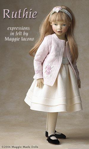 Чудесные куклы из фетра художника-кукольника Мэгги Иаконо из США., фото № 56
