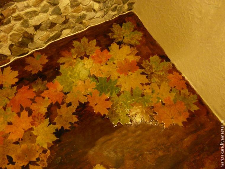Осень не только за окном создаем листопад на полу, фото № 7