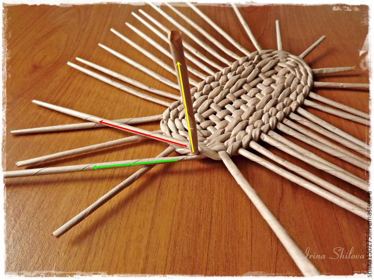 Мастер-класс: плетём лапоточки-оберег из бумажных трубочек, фото № 20