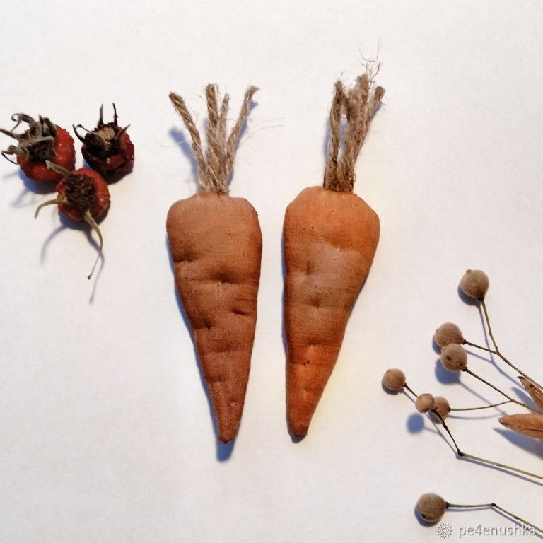 Шьем веселую морковку быстро и просто, фото № 4