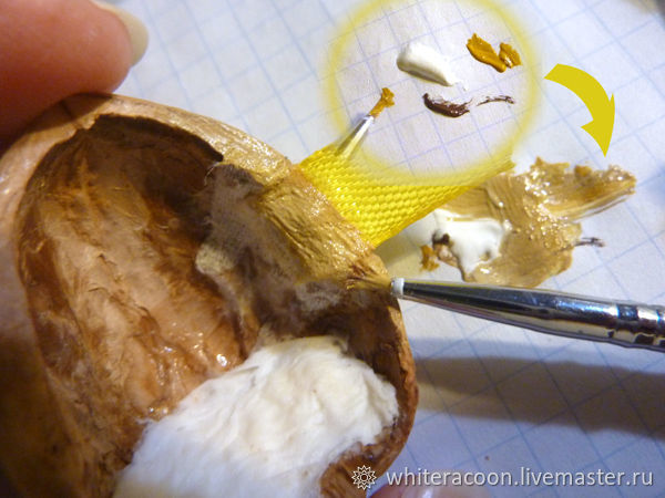 Создаем миниатюру в орехе: подготовка скорлупы, фото № 12