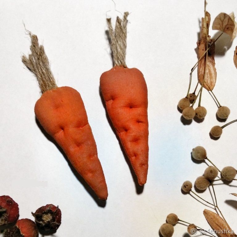 Шьем веселую морковку быстро и просто, фото № 5