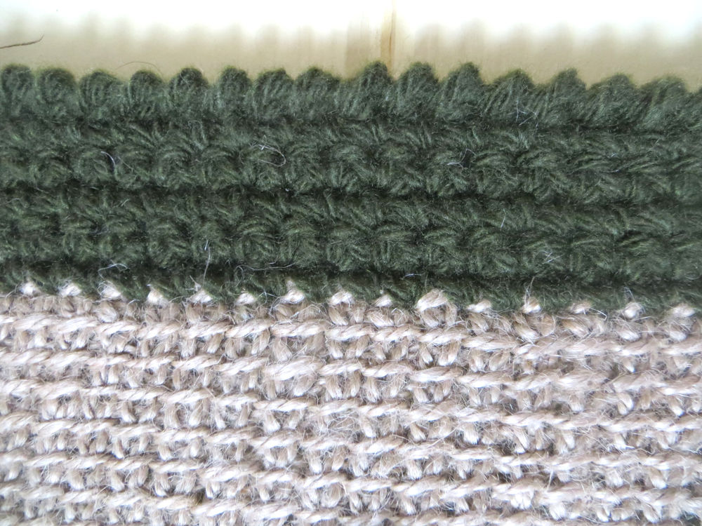Создаем картину с 3-эффектом поверх тунисского вязания. Ковровая техника, фото № 19