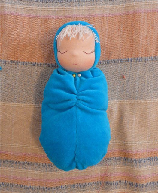 Вальдорфская куколка в кроватку "Сплюша", фото № 8