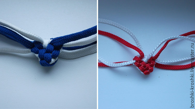 Плетём сердечки из шнурков, фото № 20