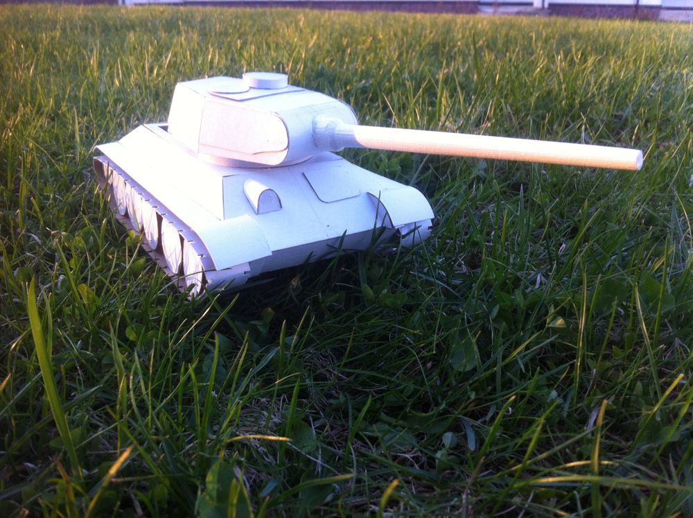 Создаем макет легендарного танка Т-34, фото № 36