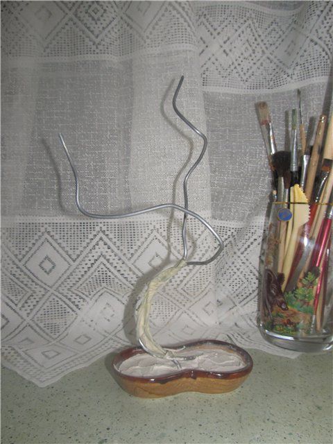 Мастер-класс по созданию стволов для деревьев «бонсай» из бисера или каменной крошки, фото № 3