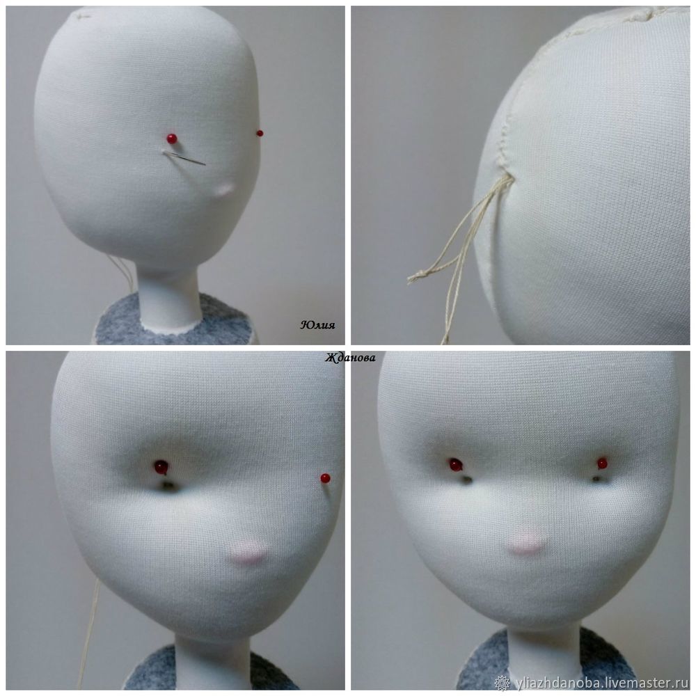 Изготавливаем каркасную куклу «Снежное Облачко», фото № 12