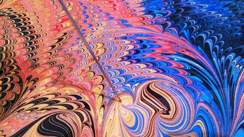 Фантазиям в рукоделии нет границ. Часть 1. Необычные техники рисования, фото № 5