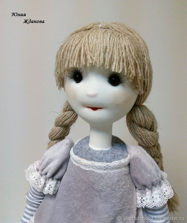 Изготавливаем каркасную куклу «Снежное Облачко», фото № 22