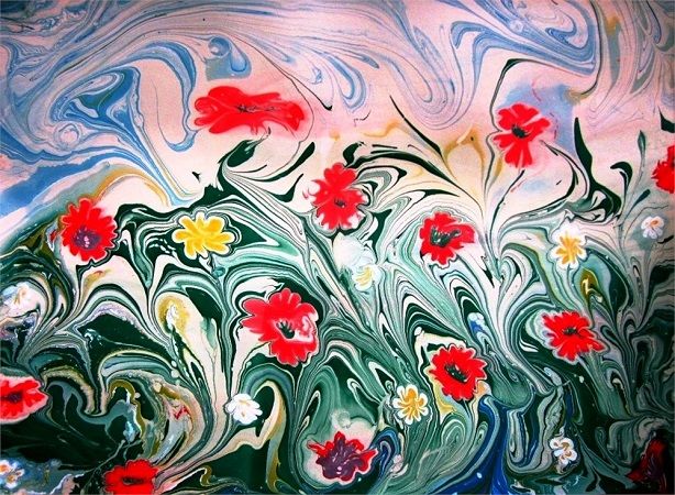 Фантазиям в рукоделии нет границ. Часть 1. Необычные техники рисования, фото № 4