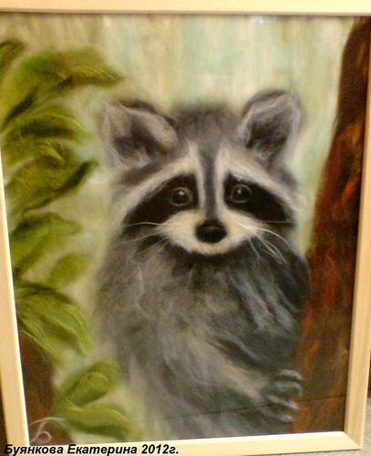 Мастер-класс по картинам из шерсти - тема Мастер-класс по картинам из шерсти - тема