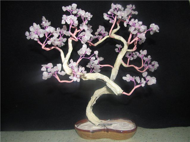 Мастер-класс по созданию стволов для деревьев «бонсай» из бисера или каменной крошки, фото № 7