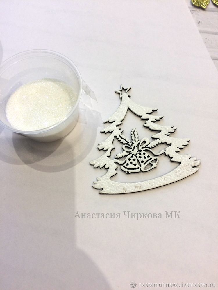 Мастер-класс: новогодняя открытка в технике скрапбукинг, фото № 19