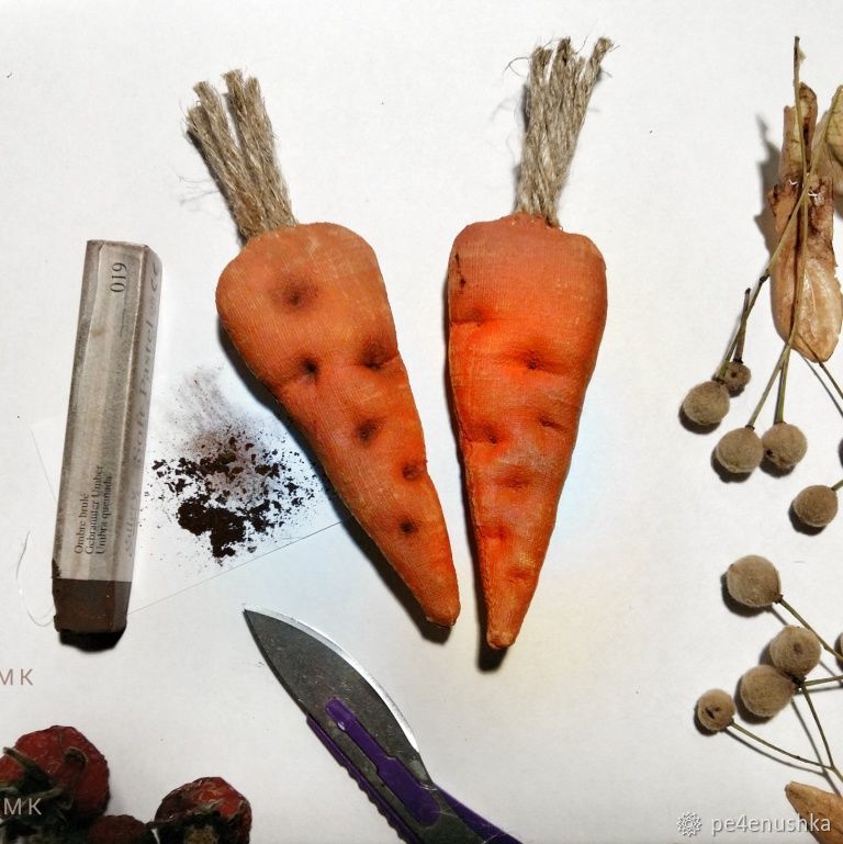 Шьем веселую морковку быстро и просто, фото № 6