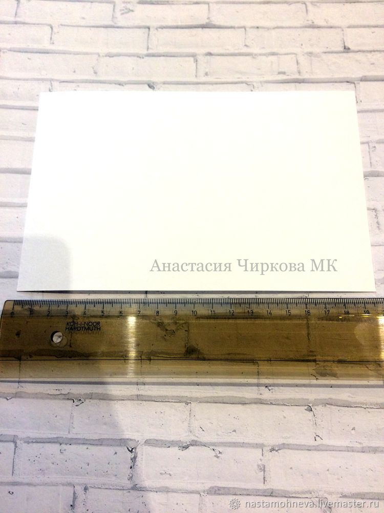 Мастер-класс: новогодняя открытка в технике скрапбукинг, фото № 3