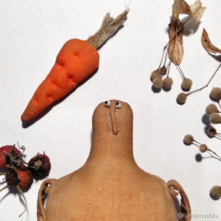 Шьем веселую морковку быстро и просто, фото № 9