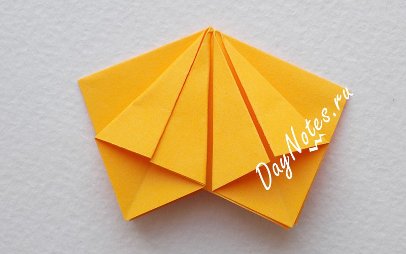 оригами цветок из бумаги мк