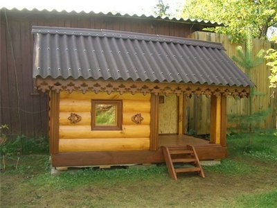 Выбор места для собачьей конуры Выбор места для собачьей конуры