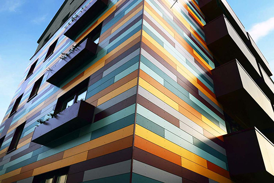 Вентилируемые фасады: декоративная защита жилых многоэтажных домов