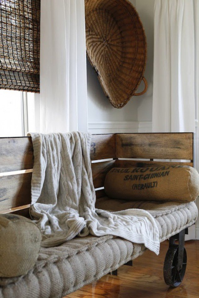 15 handmade идей для промдизайна интерьера - диванчик своими руками