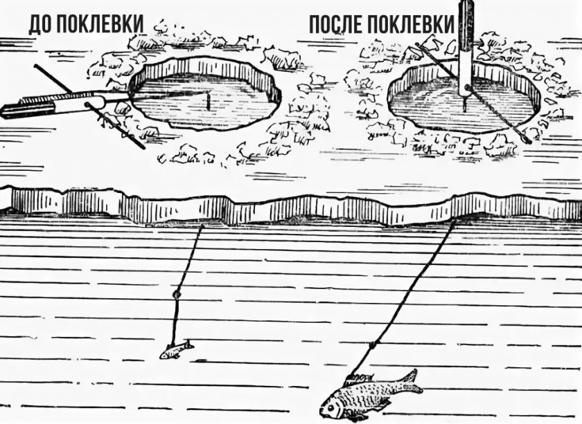 Лов на удочку-перевёртку