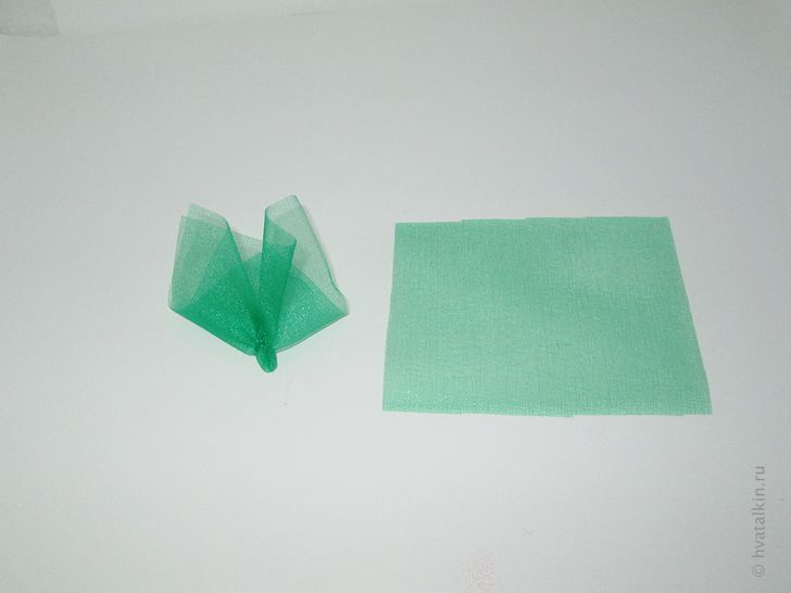 Заготовки из органзы